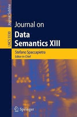 Journal on Data Semantics XIII 1