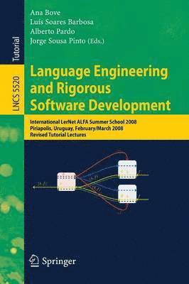bokomslag Language Engineering and Rigorous Software Development