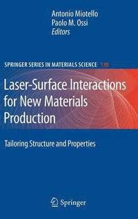 bokomslag Laser-Surface Interactions for New Materials Production