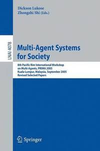 bokomslag Multi-Agent Systems for Society