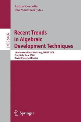 bokomslag Recent Trends in Algebraic Development Techniques