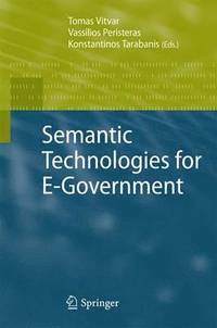 bokomslag Semantic Technologies for E-Government