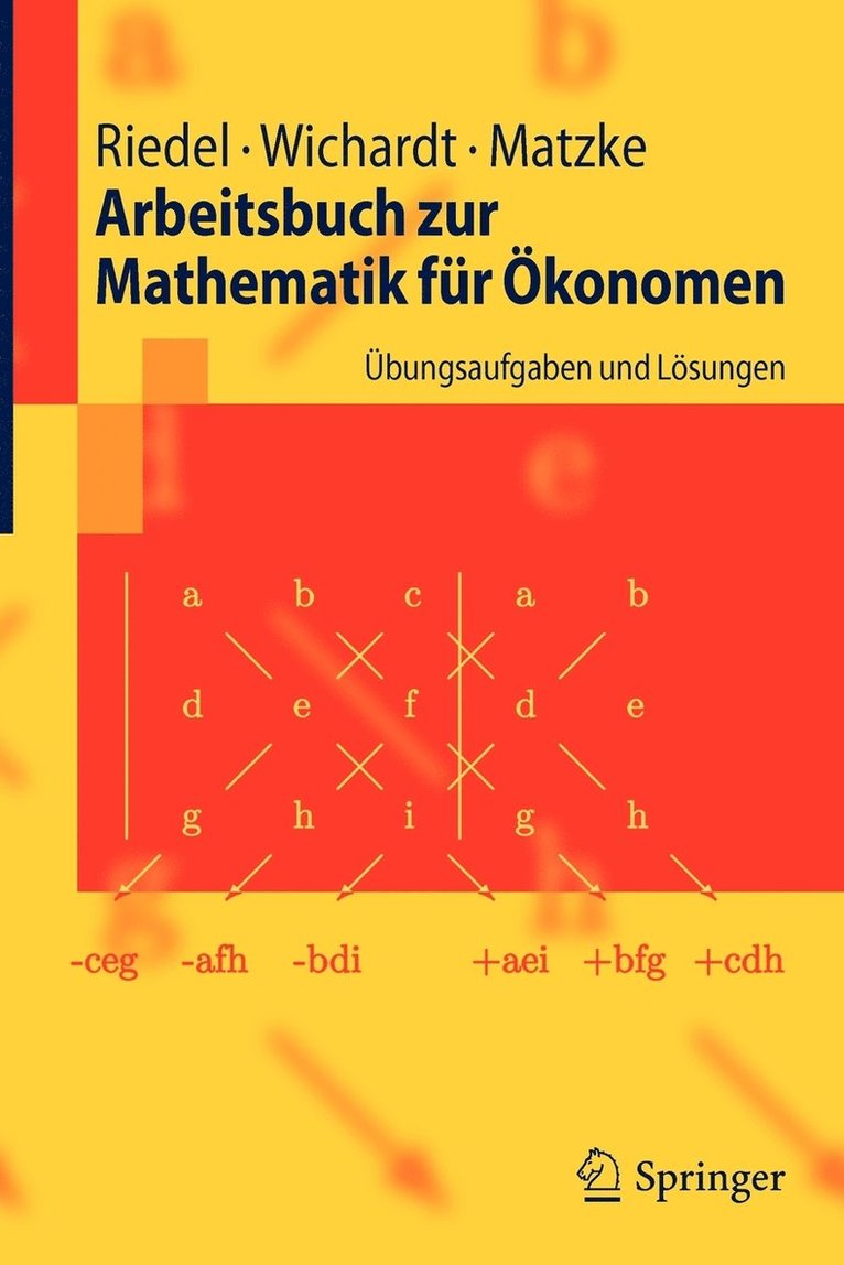 Arbeitsbuch zur Mathematik fr konomen 1