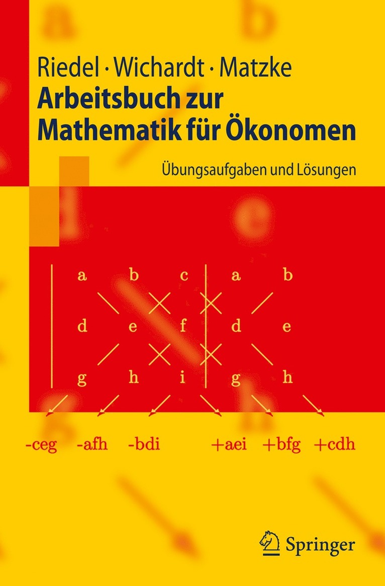 Arbeitsbuch zur Mathematik fr konomen 1