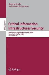 bokomslag Critical Information Infrastructure Security