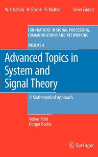 bokomslag Advanced Topics in System and Signal Theory