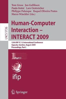 bokomslag Human-Computer Interaction - INTERACT 2009