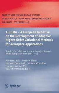 bokomslag ADIGMA  A European Initiative on the Development of Adaptive Higher-Order Variational Methods for Aerospace Applications