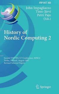 bokomslag History of Nordic Computing 2