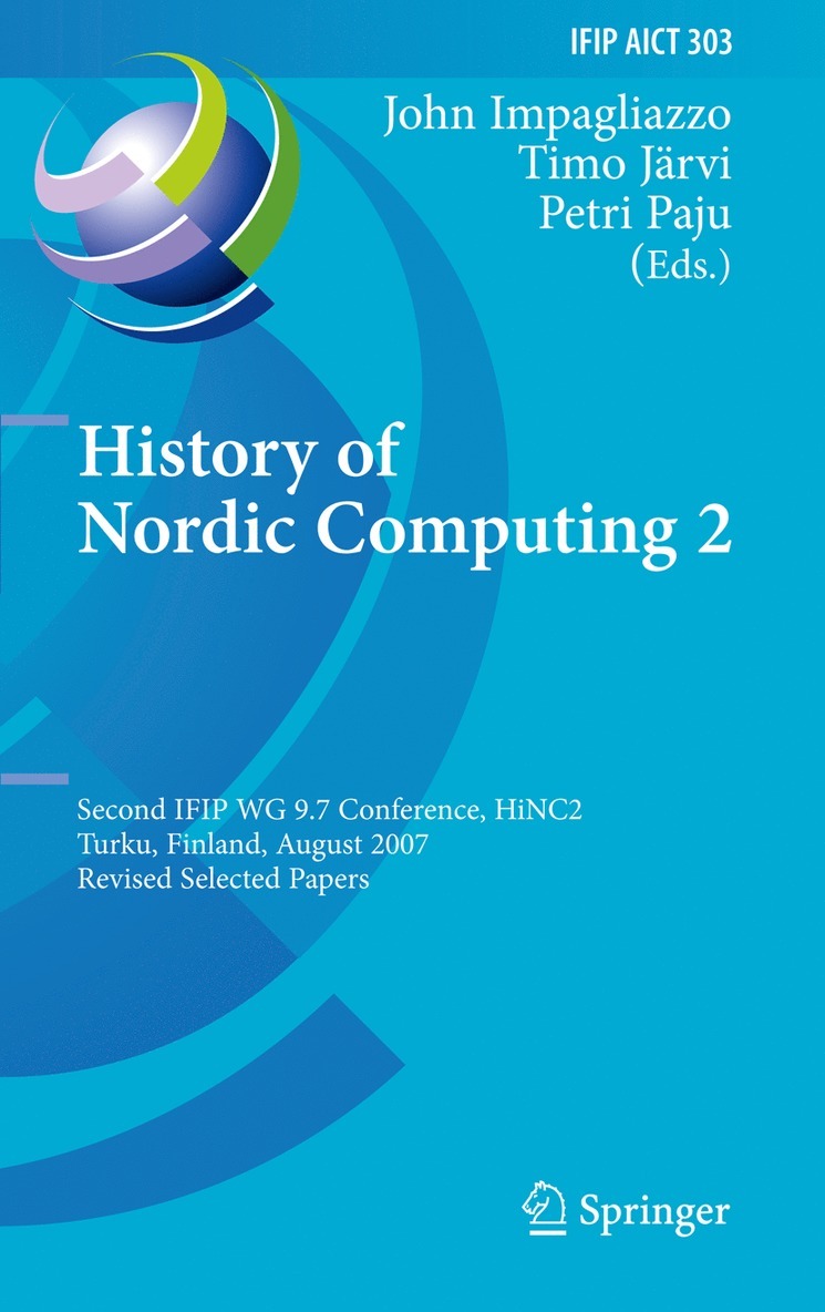 History of Nordic Computing 2 1