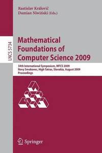 bokomslag Mathematical Foundations of Computer Science 2009