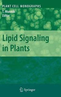 bokomslag Lipid Signaling in Plants