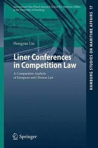 bokomslag Liner Conferences in Competition Law