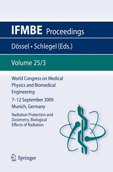 bokomslag World Congress on Medical Physics and Biomedical Engineering September 7 - 12, 2009 Munich, Germany