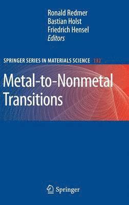 bokomslag Metal-to-Nonmetal Transitions