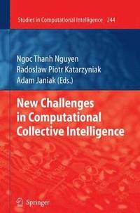 bokomslag New Challenges in Computational Collective Intelligence