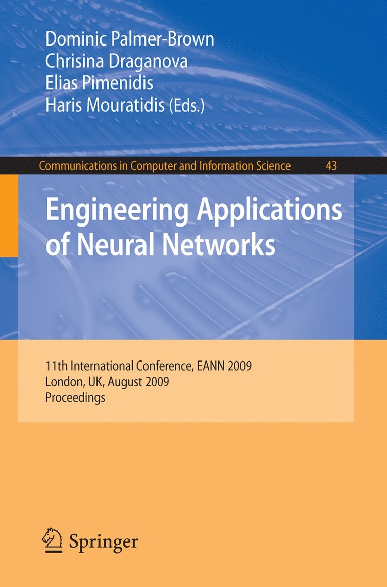 Engineering Applications of Neural Networks 1