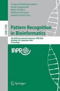 bokomslag Pattern Recognition in Bioinformatics