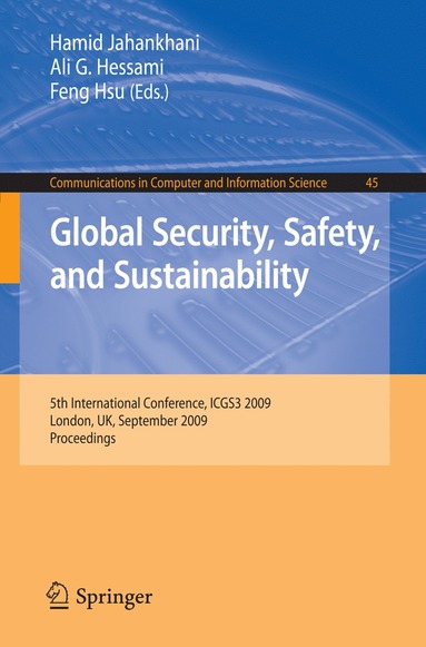 bokomslag Global Security, Safety, and Sustainability