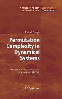 bokomslag Permutation Complexity in Dynamical Systems