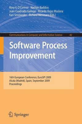 Rory O'Connor, Nathan Baddoo, Juan J. Cuadrado-Gallego, Ricardo Rejas Muslera, Kari Smolander, Richard Messnarz - Software Process Improvement, Häftad