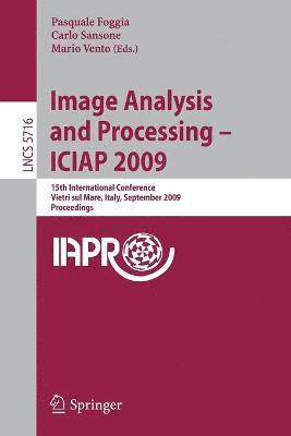 bokomslag Image Analysis and Processing -- ICIAP 2009