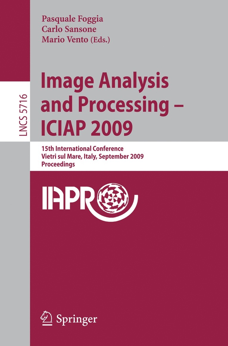 Pasquale Foggia, Carlo Sansone, Mario Vento - Image Analysis and Processing -- ICIAP 2009, Häftad
