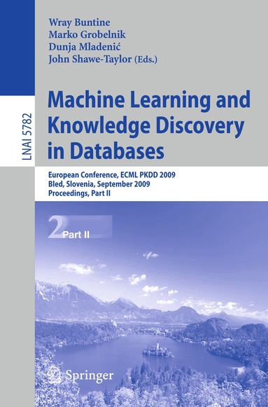 Wray Buntine, Marko Grobelnik, Dunja Mladenic, John Shawe-Taylor - Machine Learning and Knowledge Discovery in Databases, Häftad