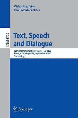 Text, Speech and Dialogue 1