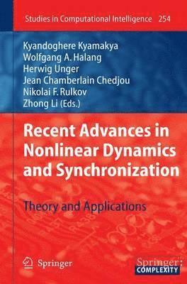 bokomslag Recent Advances in Nonlinear Dynamics and Synchronization