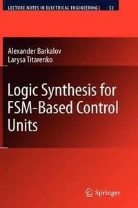 bokomslag Logic Synthesis for FSM-Based Control Units