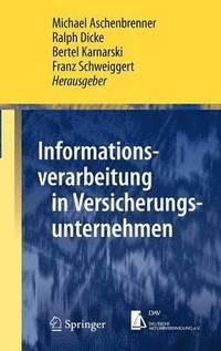 bokomslag Informationsverarbeitung in Versicherungsunternehmen