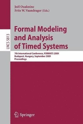 bokomslag Formal Modeling and Analysis of Timed Systems