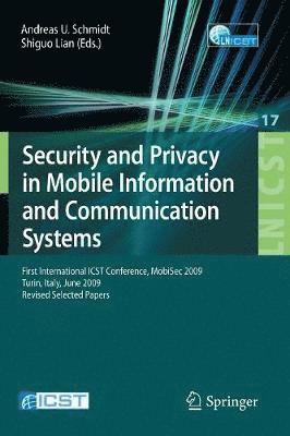 bokomslag Security and Privacy in Mobile Information and Communication Systems