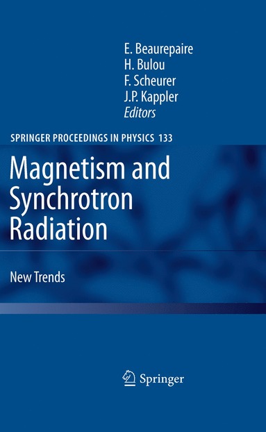 bokomslag Magnetism and Synchrotron Radiation