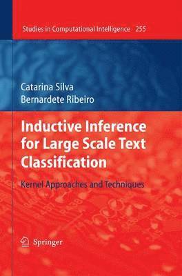 bokomslag Inductive Inference for Large Scale Text Classification