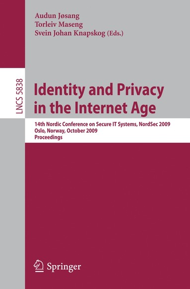 bokomslag Identity and Privacy in the Internet Age