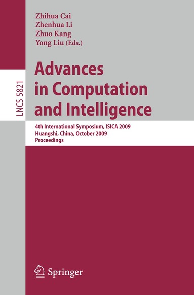 Zhenhua Li - Advances in Computation and Intelligence, Häftad