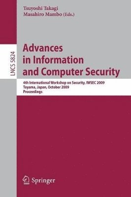 Advances in Information and Computer Security 1