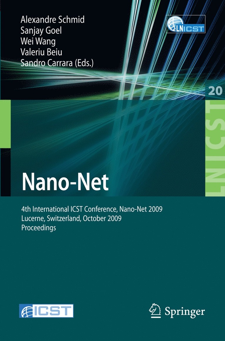 Alexandre Schmid, Sanjay Goel, Wei Wang, Valeriu Beiu, Sandro Carrara - Nano-Net, Häftad
