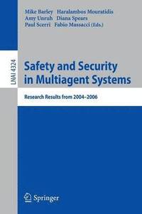 bokomslag Safety and Security in Multiagent Systems
