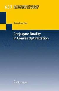 bokomslag Conjugate Duality in Convex Optimization
