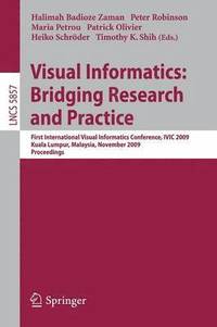 bokomslag Visual Informatics: Bridging Research and Practice