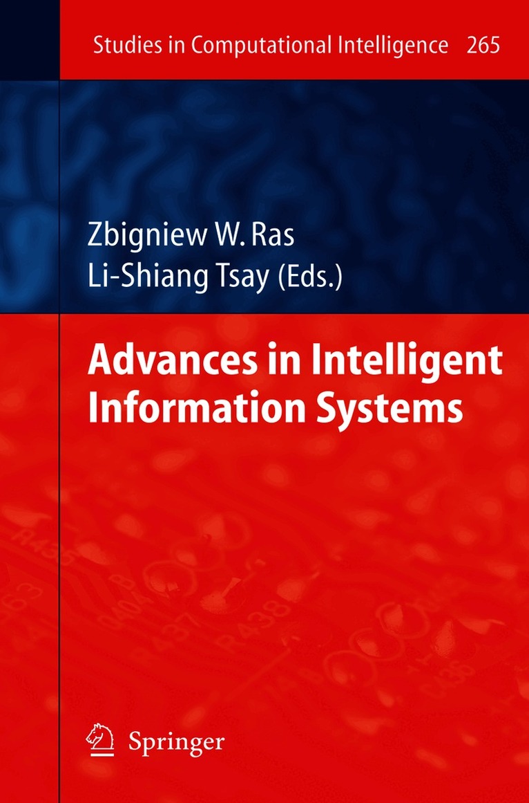 Zbigniew W. Ras, Li-Shiang Tsay - Advances in Intelligent Information Systems, Inbunden