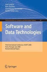 bokomslag Software and Data Technolgoies