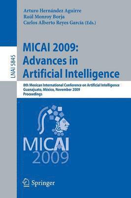 bokomslag MICAI 2009: Advances in Artificial Intelligence