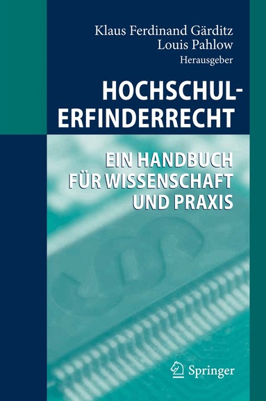 Klaus Ferdinand Gärditz, Louis Pahlow - Hochschulerfinderrecht, Inbunden