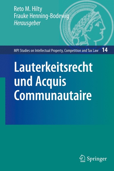 bokomslag Lauterkeitsrecht und Acquis Communautaire