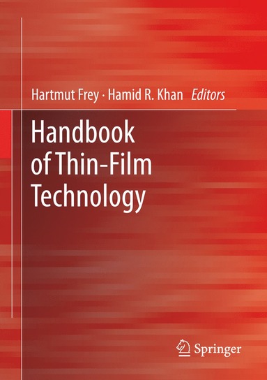 bokomslag Handbook of Thin Film Technology