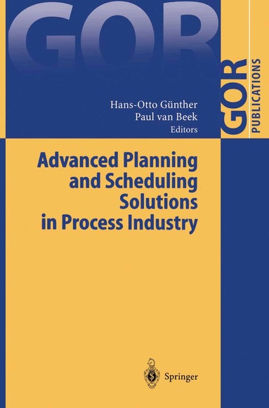 Hans-Otto Günther, Paul van Beek - Advanced Planning and Scheduling Solutions in Process Industry, Häftad